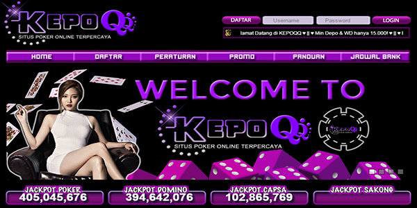 KepoQQ Situs Poker Online Agen Domino99 QQ dan BandarQ